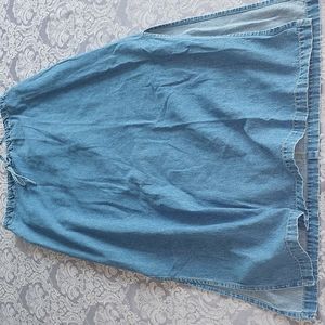 True Blue Denim Skirt